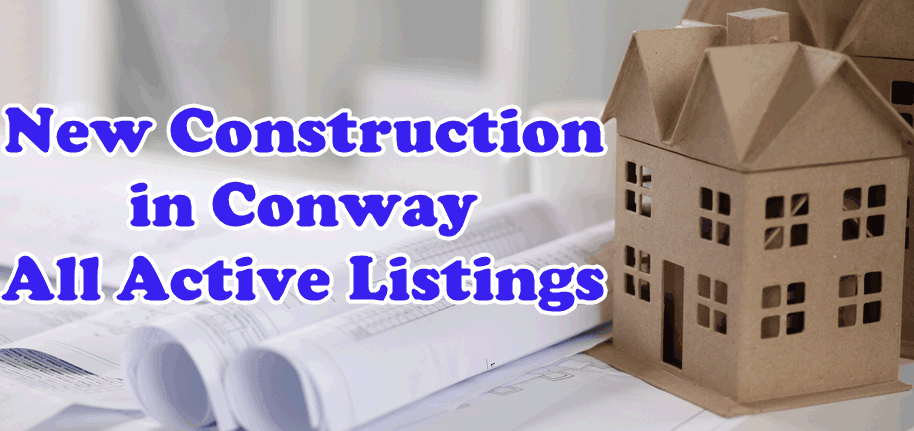 New Construction in Conway - all active Listings