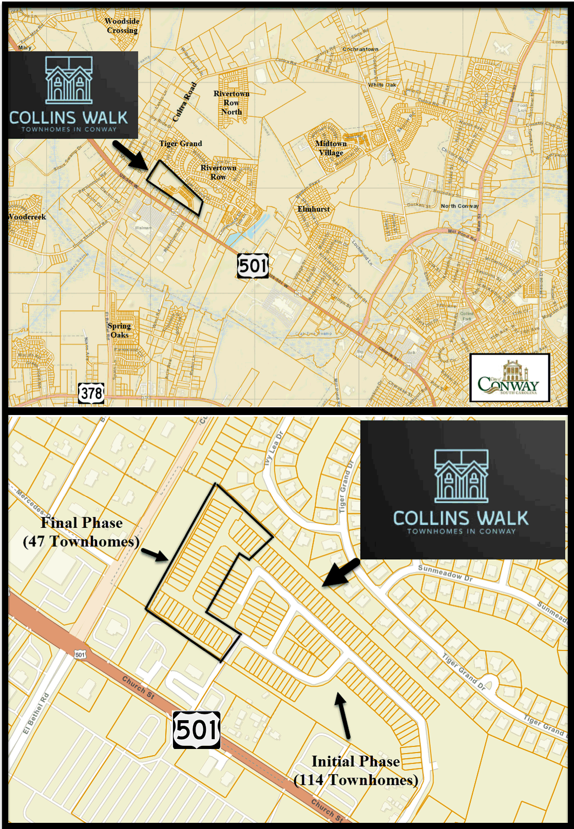 Collims Walk in Conway by Lennar