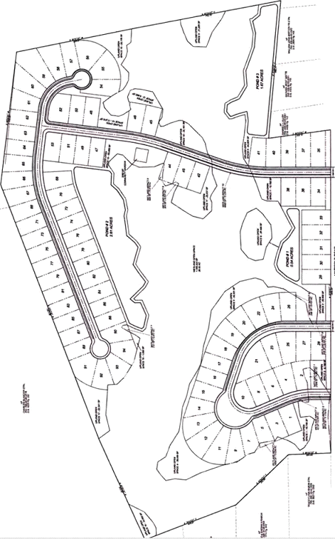 Pinewood Estates Community Map - For Informstion Purposes Only