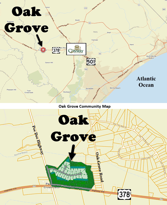 Oak Grove in Conway by Great Southern Homes