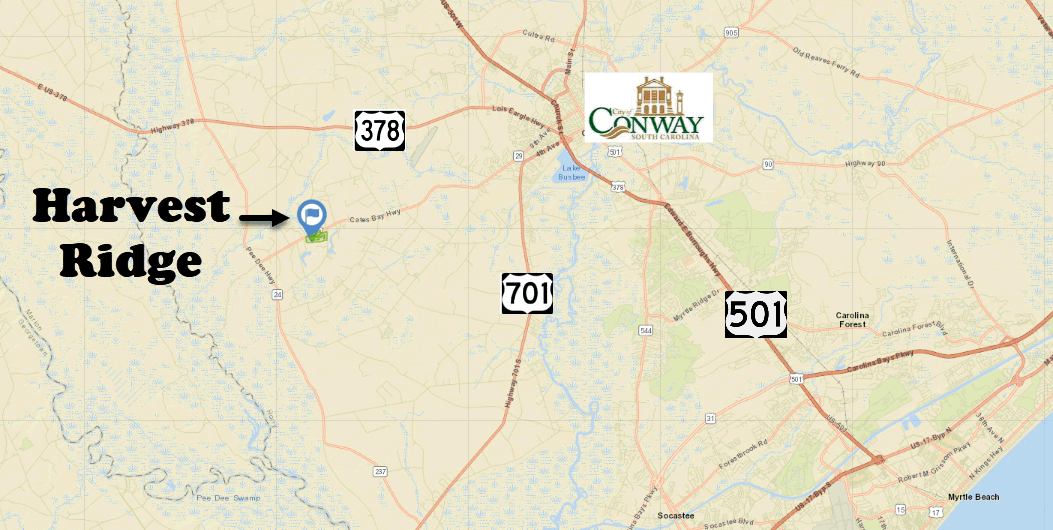 Harvest Ridge new home community by D. R. Horton in Conway