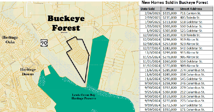 Buckeye Forest in Conway