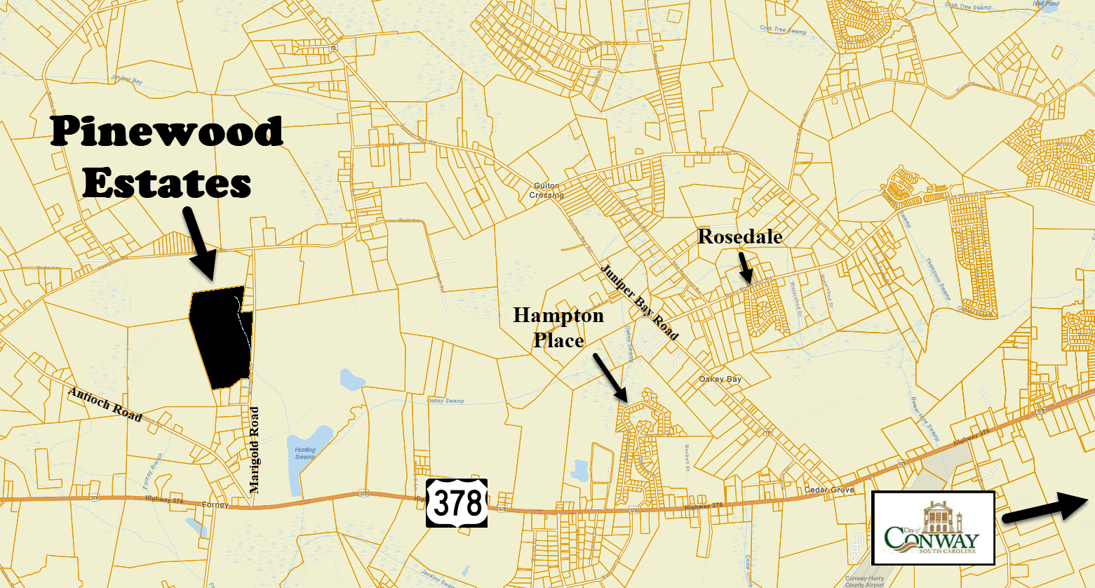 Marigold Place new home community in Conway